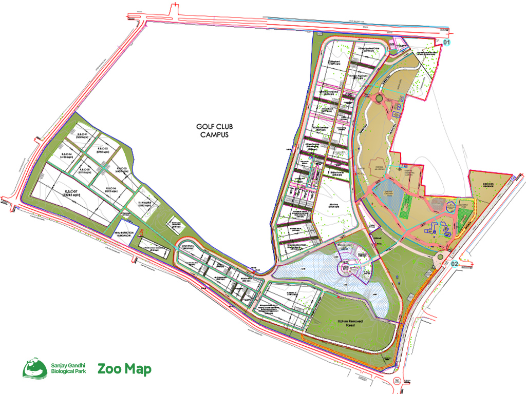 Patna Zoo Map